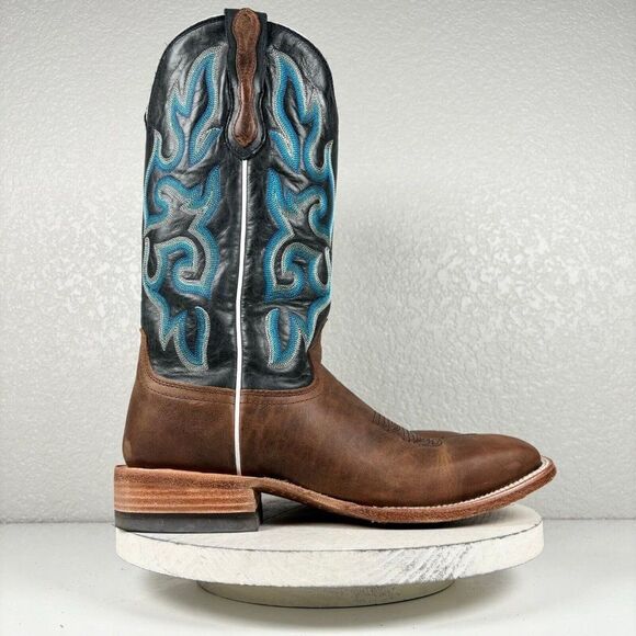 Lane Capitan Western Square Toe Men's Boots - Picture 2 of 12